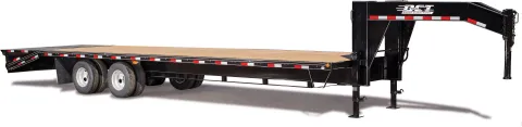 Whale Tail Gooseneck Trailer